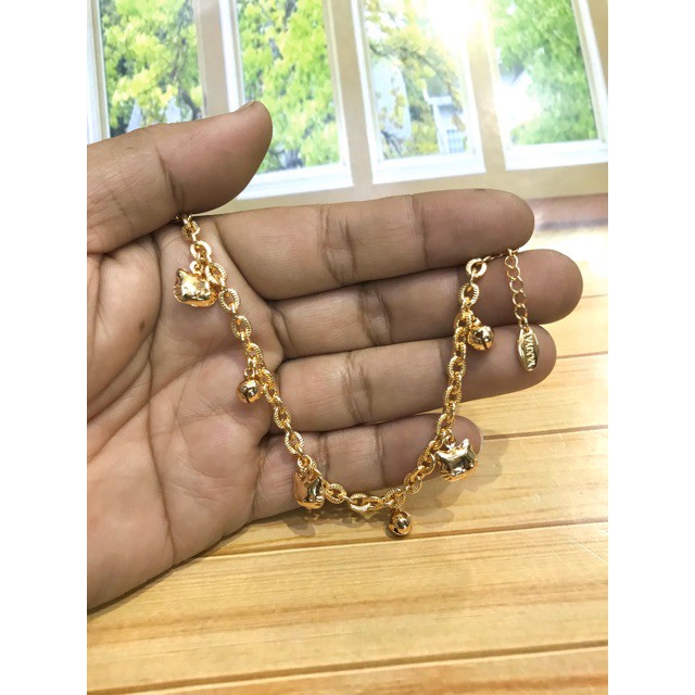 New Item! Gelang tangan wanita jurai jurai lapis emas 02 Baru!