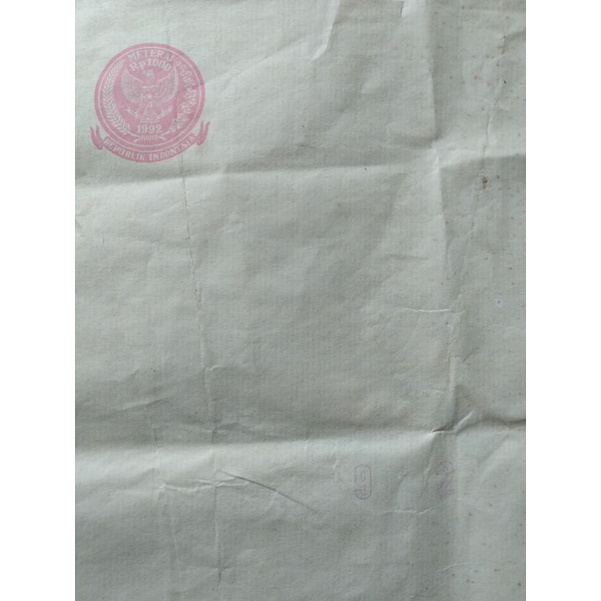 

Segel tahun 1992