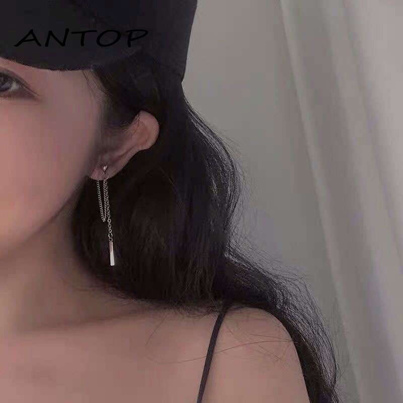 Anting Rantai Model Salib Gaya Retro Punk Hipster ANTOP