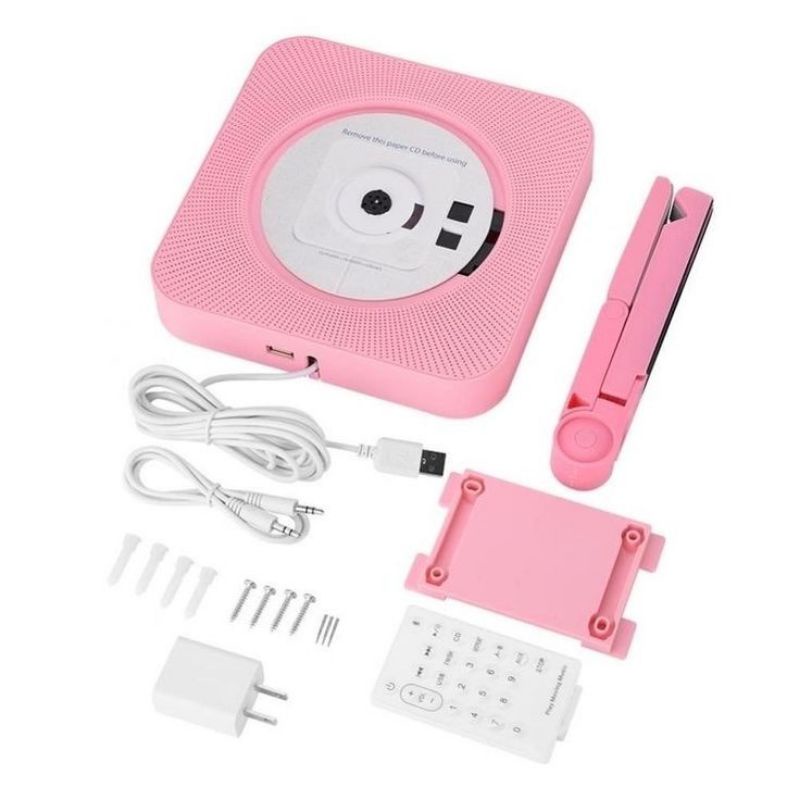 Portable CD DVD Player Wall Mountable MUSIC PLAYER KPOP BTS Bluetooth DVD Player