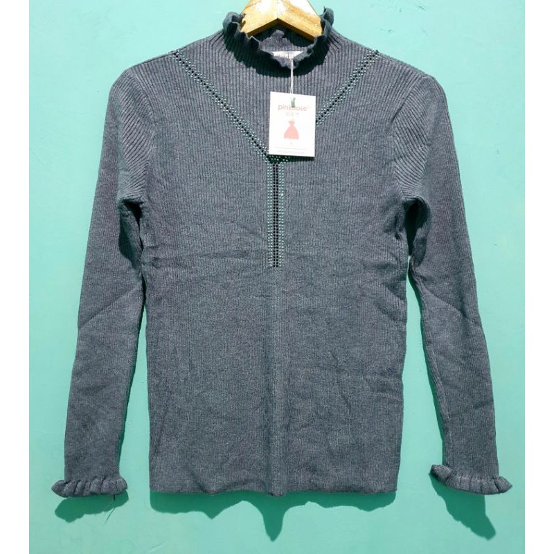 atasan rajut pinkdose manset pinkdose dalaman pinkdose rajut pinkdose