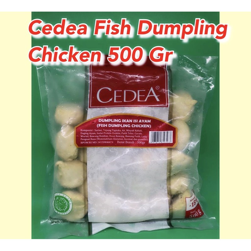 

Cedea Fish Dumpling Chicken 500 gr