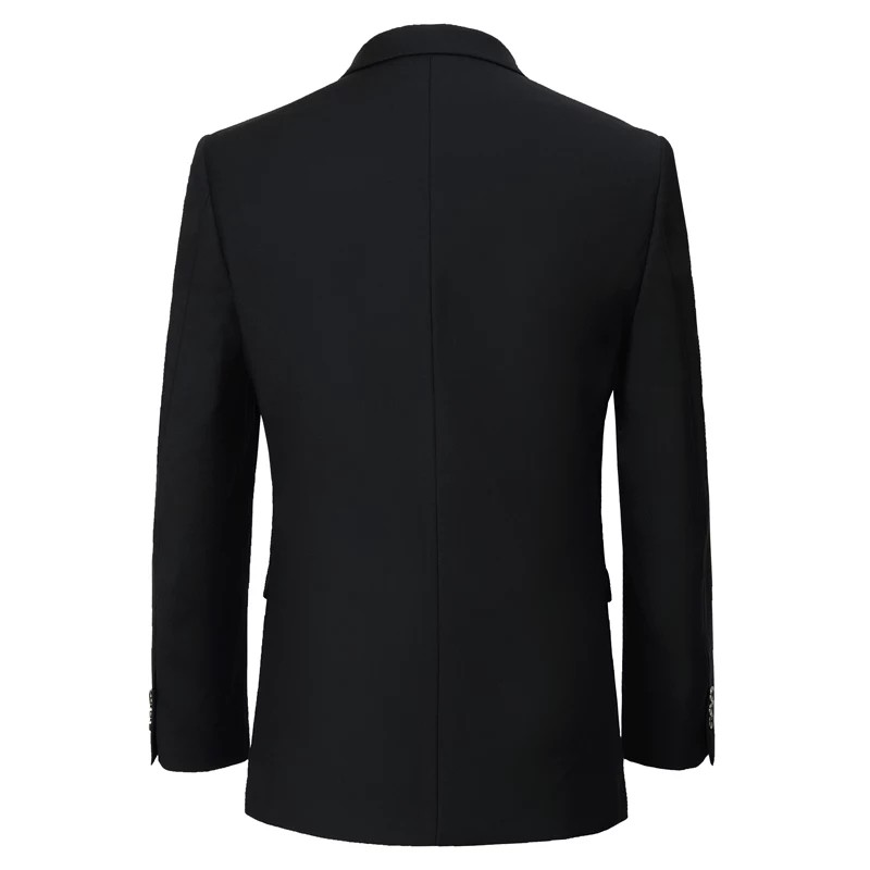 BLAZER PRIA FORMAL SUIT IN BLACK PREMIUM ORIGINAL NIKAYU BAHAN HIGH TWIST MODEL TERBARU