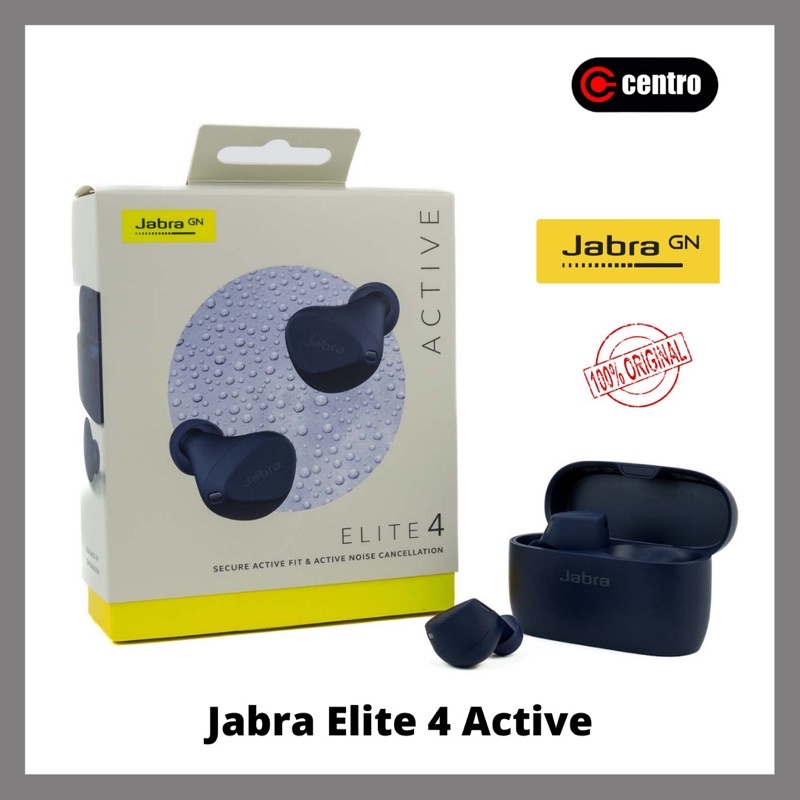 Jual Jabra Elite 4 Active True Wireless Earbuds | Shopee Indonesia