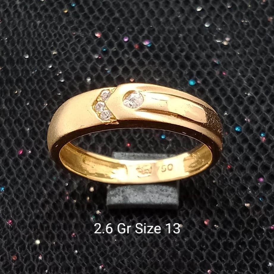 Cincin Emas 17K - 2.6 Kadar 750 - 1388