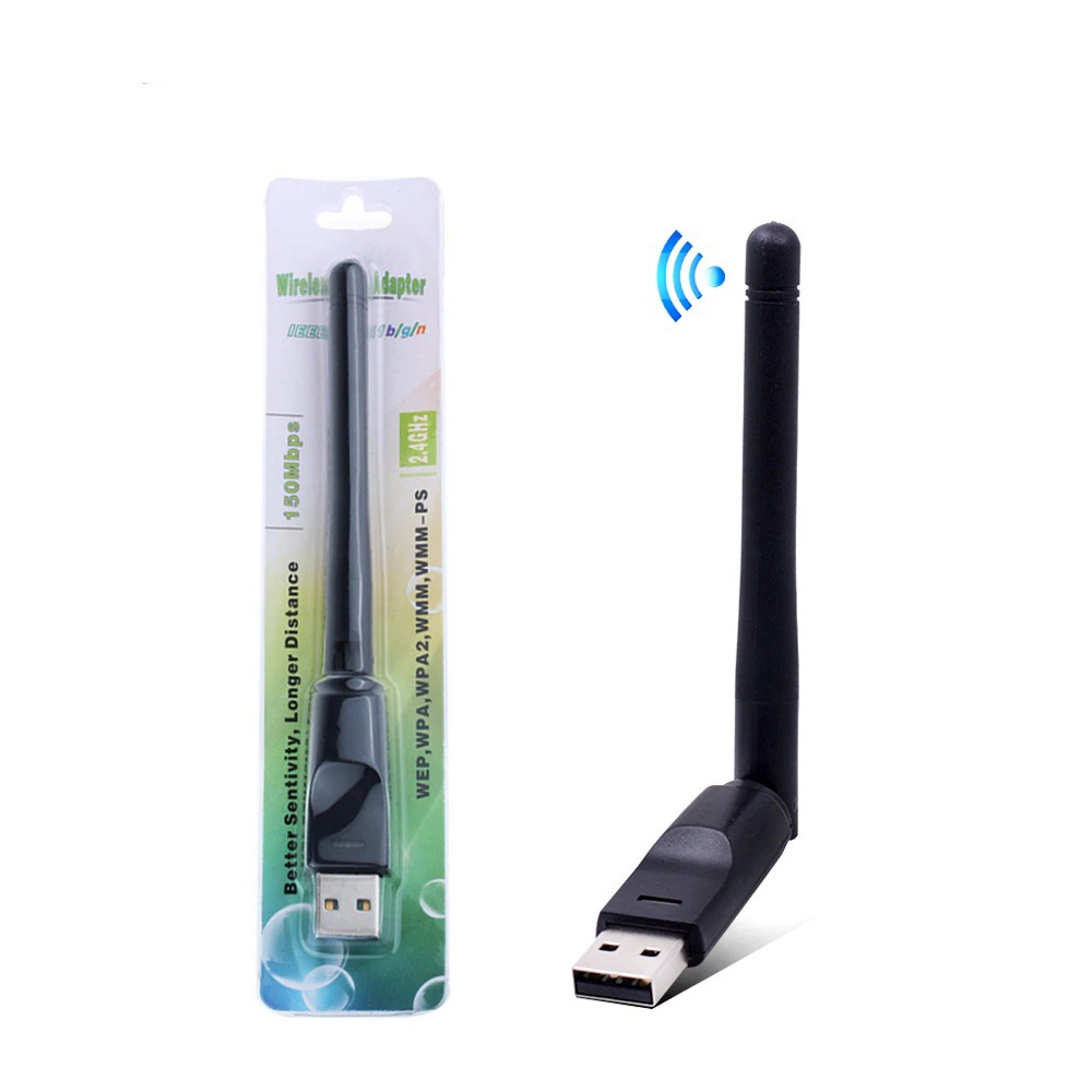 USB Wifi Dongle MT7601 Wireless Adapter Receiver Antena Wifi PC Laptop Set Top Box