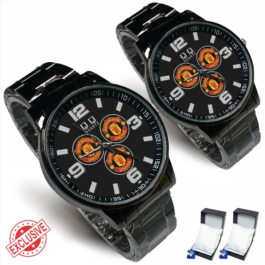 Jam Tangan Rantai Couple MU - 1 (Keren)