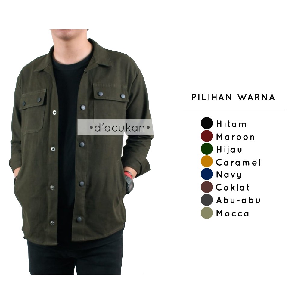 50 Desain Jaket Warna Coklat Gratis Terbaik