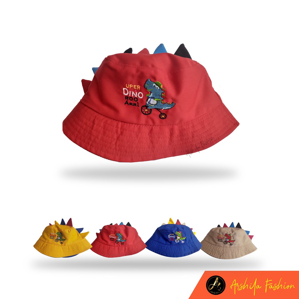 Bucket Dino Banyak Tanduk / Bucket Dino Tyrex / Bucket Dino Anak 2-8 Tahun