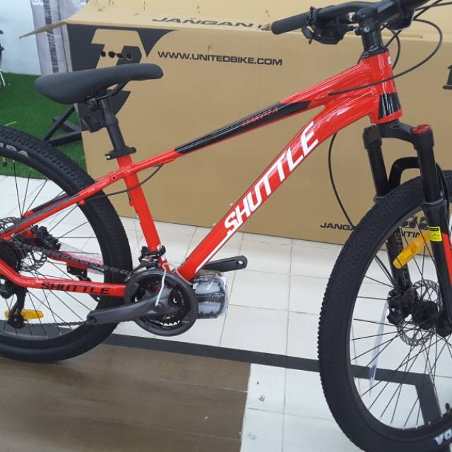 Sepeda MTB Alloy united Shuttle Dakota 26 inch ASLI