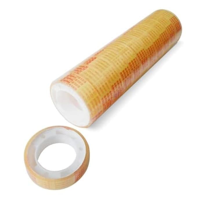 

Isolasi kado Bening Goldtape Kecil 12mm 1/2 inch ( PACK Slop )