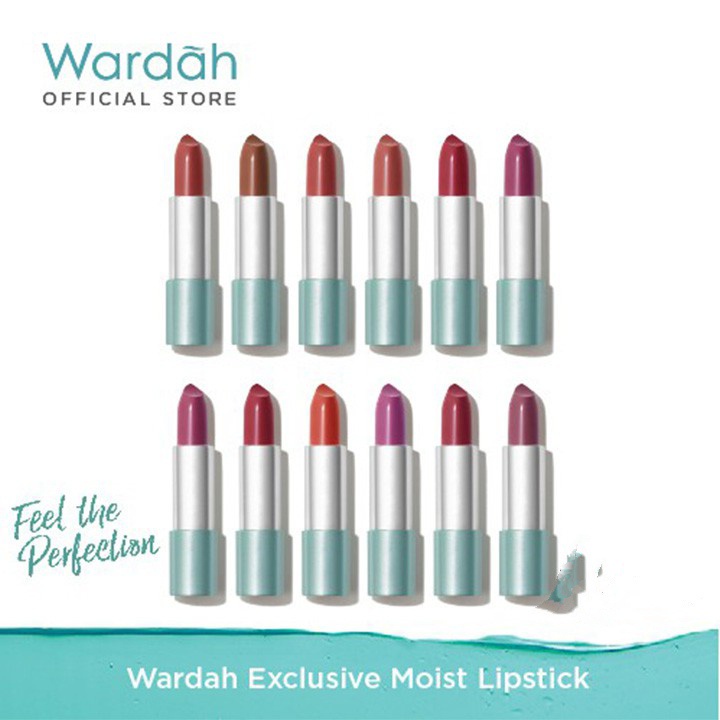 Wardah Exclusive Matte Lipstick (Kemasan Hijau Tua) (KIM)