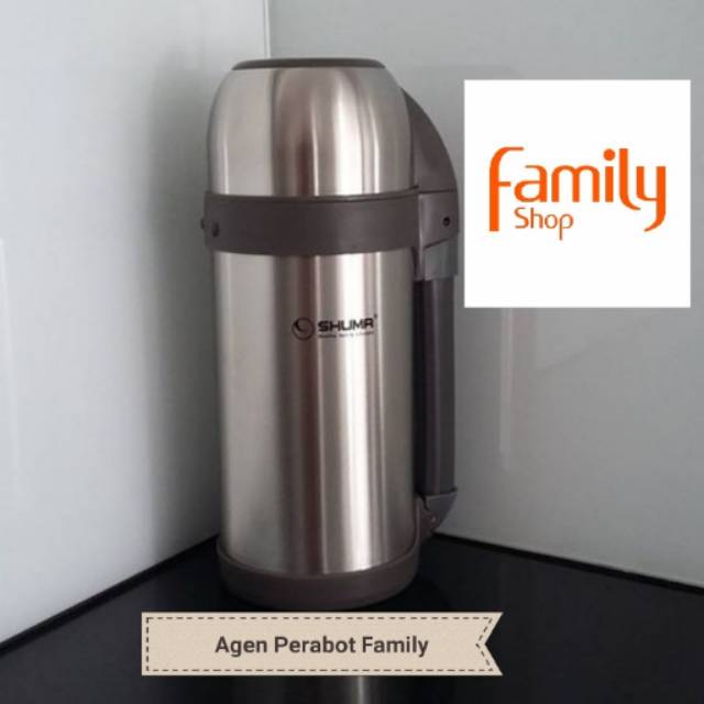 SHUMA TERMOS 1.5 L STAINLESS STEEL WIDE MOUTH FLASK TERMOS AIR PANAS / DINGIN