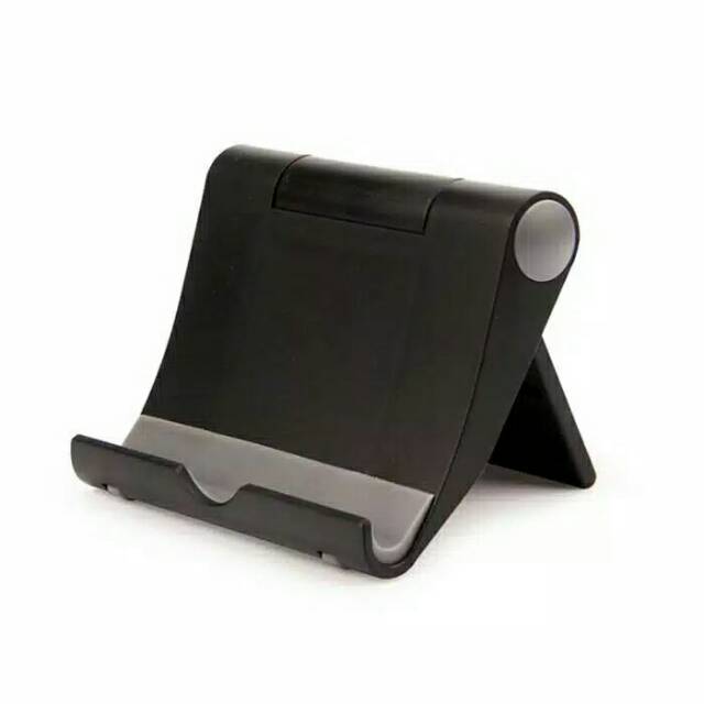 Robot RT-US01 -BLACK- Dudukan Stand Holder Tatakan HandPhone Universal ORIGINAL ROBOT