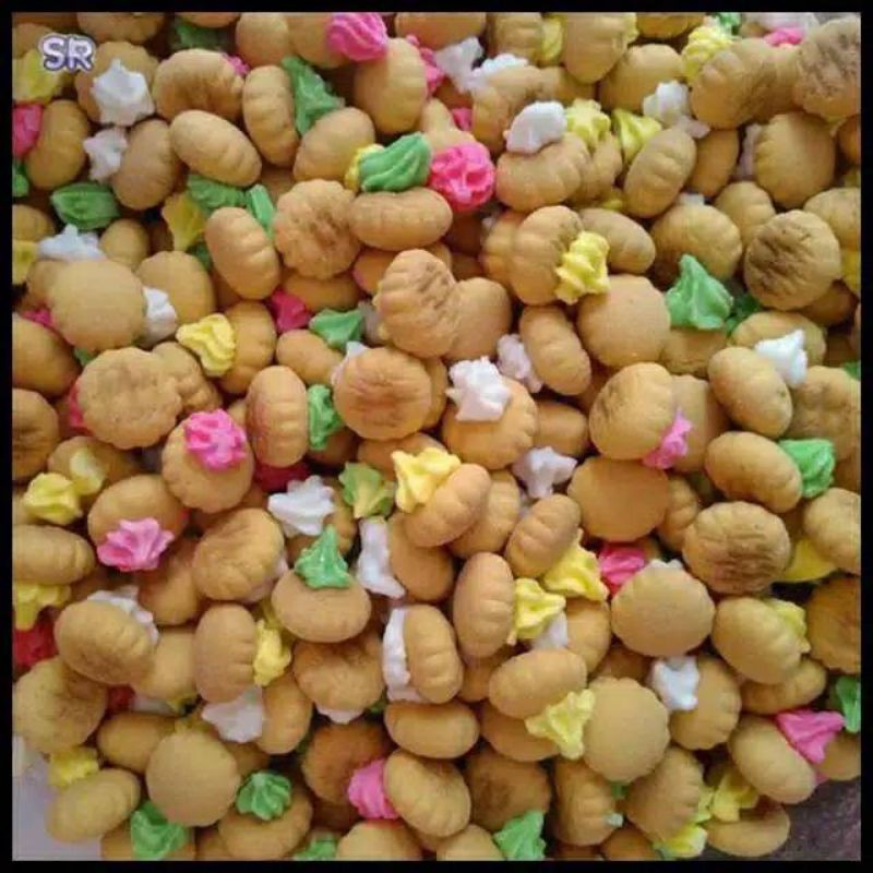 

200gr Kue Kancing / Gemrose / Kue Jadul