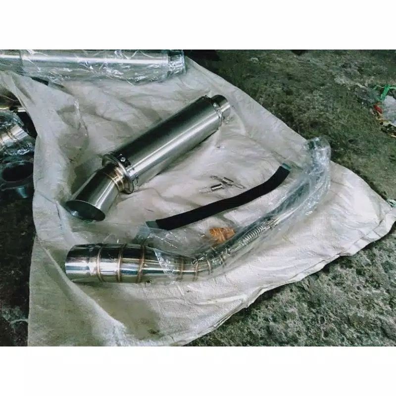 Knalpot Custom Knalpot Polos Cha Thitan Knalpot Polos Aerox Nmax Beat Vario MIo
