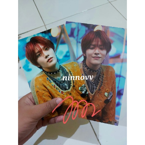 Postcard 4x6 Earthquake NCT 127 Yuta