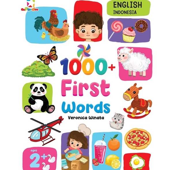 Gramedia Yogya - Opredo 1000+ First Words