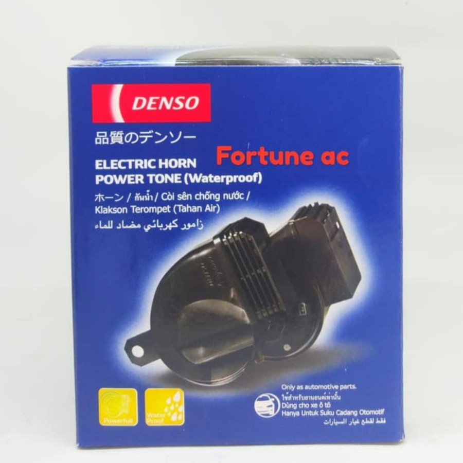Klakson Kelakson DENSO WATERPROOF ORIGINAL Semua Motor Mobil DENSO KEONG WP