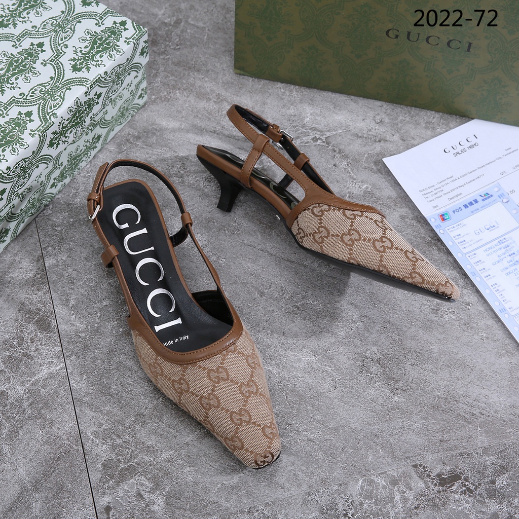 Gucci Slingback Heels #2022-72