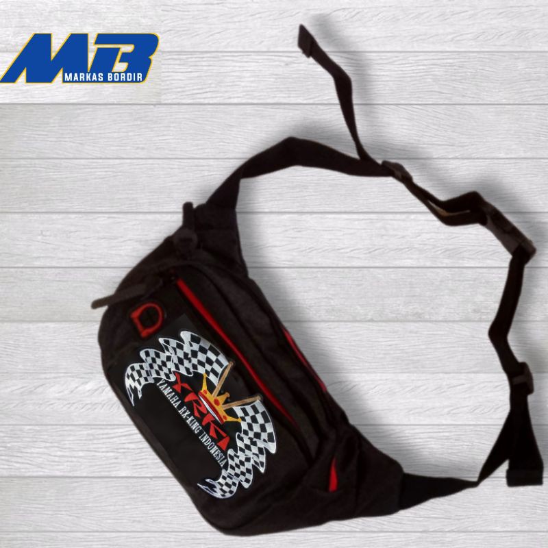 Tas Selempang Rx king-Tas Waistbag Rx king Full bordir