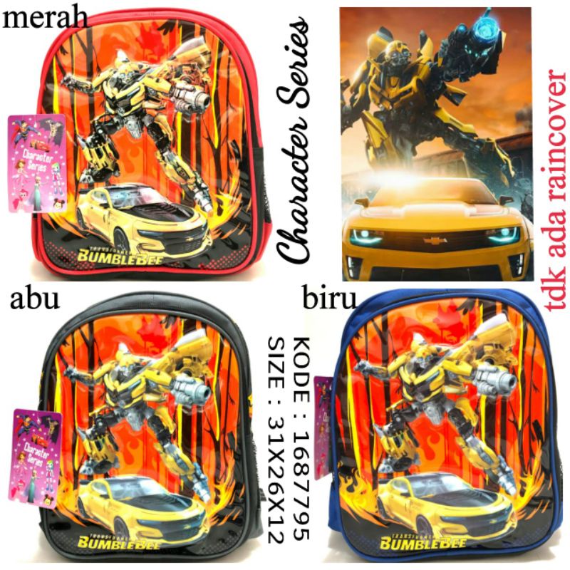 TAS RANSEL ANAK/PAUD TRANSFOMERS BY CHARACTERSERIES 1687795