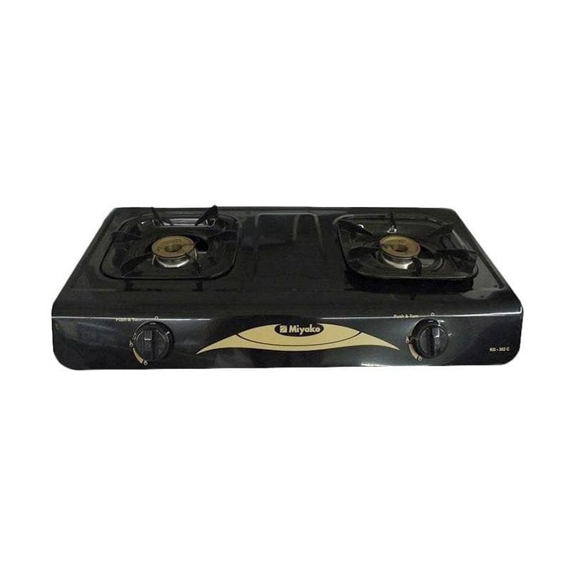 Miyako KG 302 C Kompor Gas 2 Tungku Api Biru
