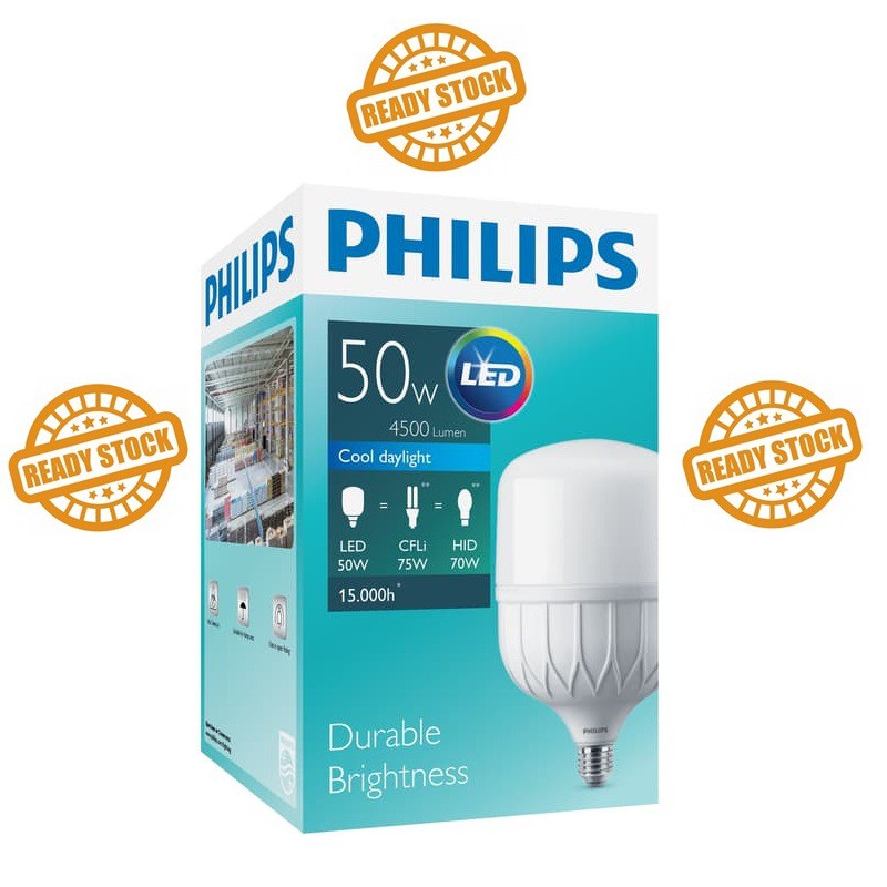 Lampu Philips LED 50 Watt Putih Gen 3 - LED TrueForce 50W 50Watt - Murah Original Bergaransi 50 W