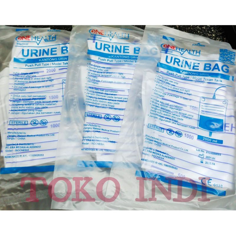 Urine Bag/Kantong Kencing 2 Liter/Kantong Urine