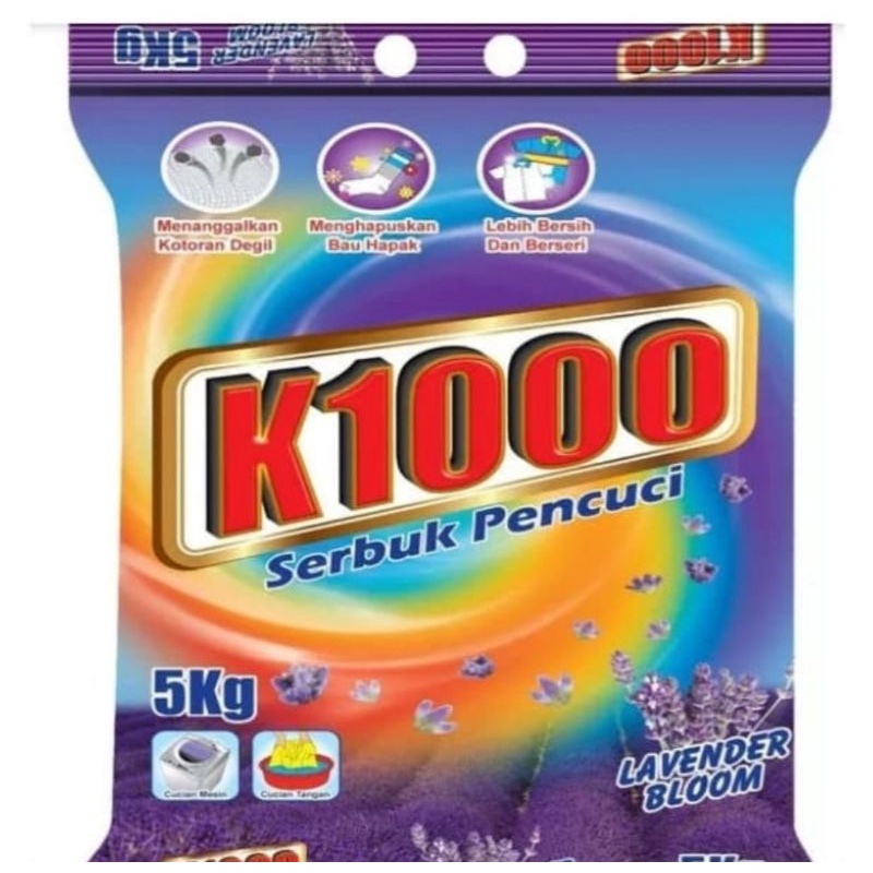 K1000 Deterjen Sabun Cuci Laundry 5KG