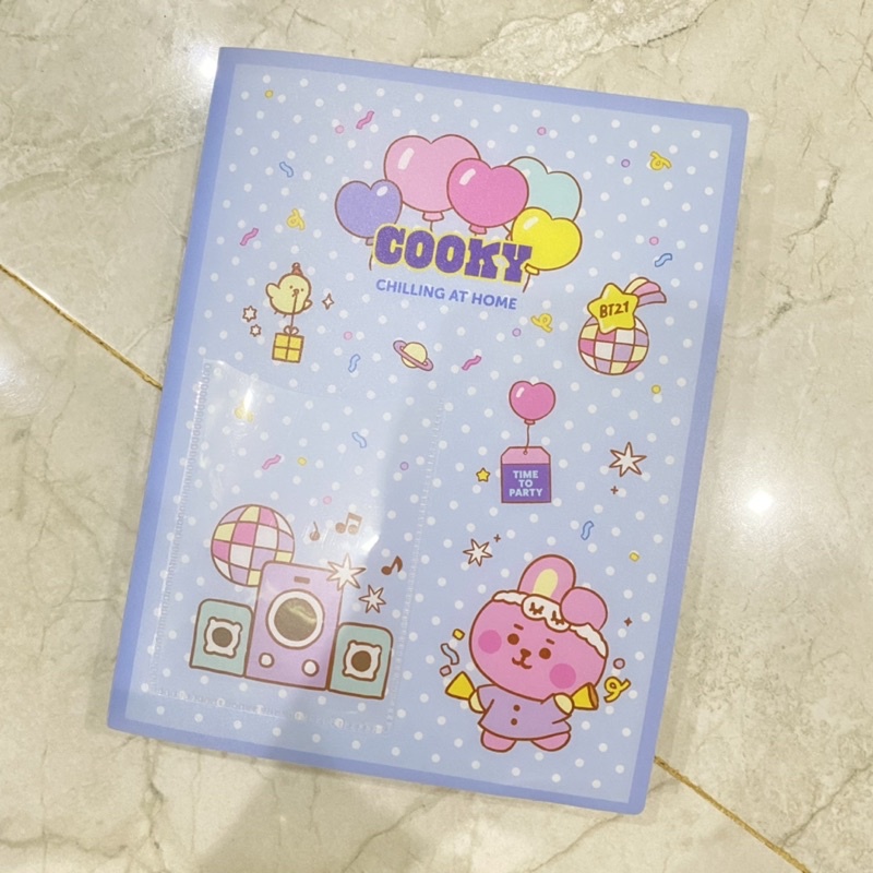 

[READY] monopoly collect book bt21 official party cooky album photocard bts
