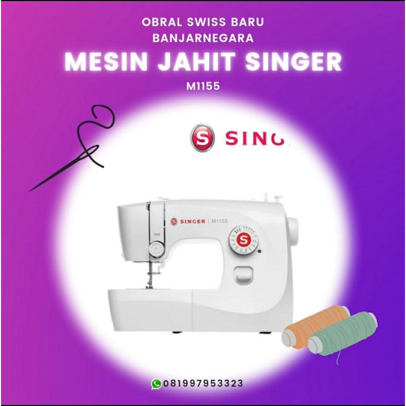 mesin jahit singer m1155 portable