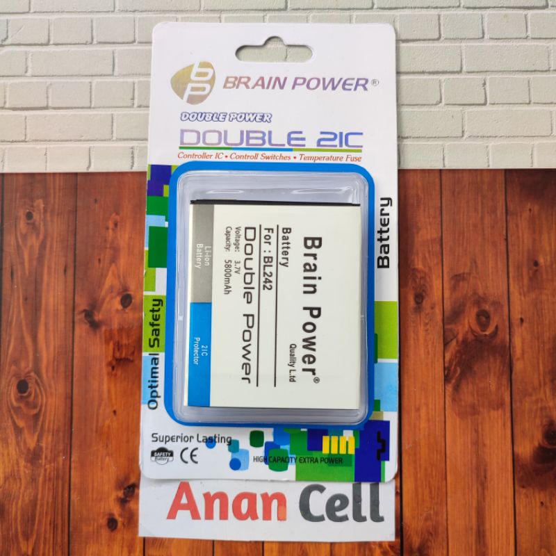 BATRE BATERAI LENOVO BL242 / BATRE LENOVO A6000 / A6600 / A6000+ / A6010 / A6020 / A6600 PLUS K5 / B