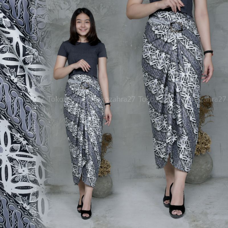 Rok Lilit Batik Bawahan Kebaya Jumbo 150X100 cm By GoldenStore  Free Ring Gesper