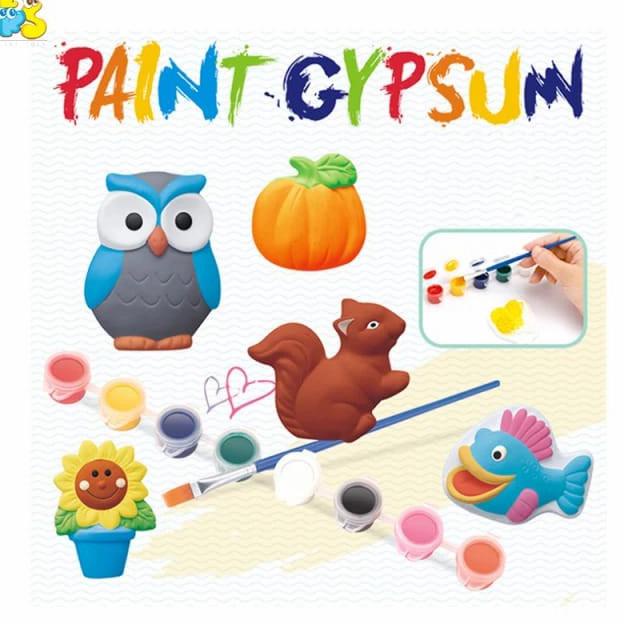 

Paint Gypsum DIY Painting Mewarnai Prakarya