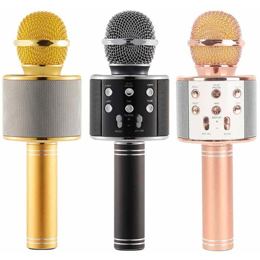 Jual MIC Newstyle WS858 / WS-858 / WS 858 Microphone Bluetooth Karaoke