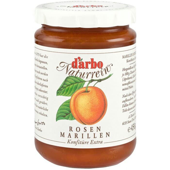 

Darbo Rose Apricot Jam - Selai Rasa Rose Apricot Import Austria