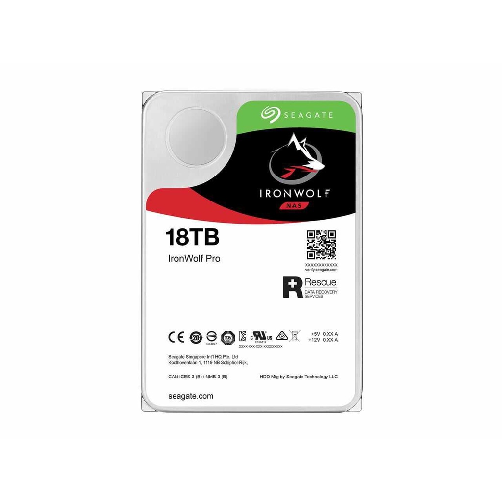 SEAGATE IronWolf Pro 18TB 3.5&quot; 7200RPM 256MB SATA HDD