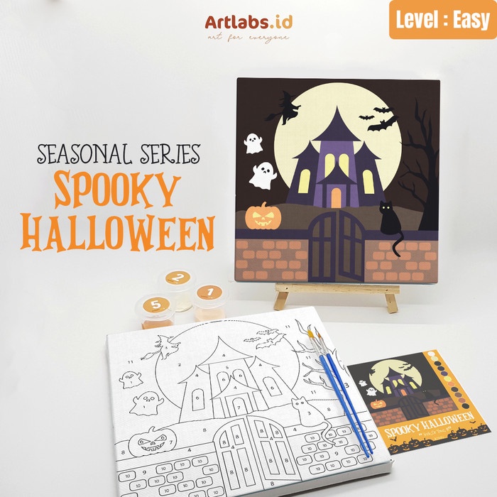 

Produk Terbaru Spooky Halloween - Paint By Number 11 Color [ Holiday Series]