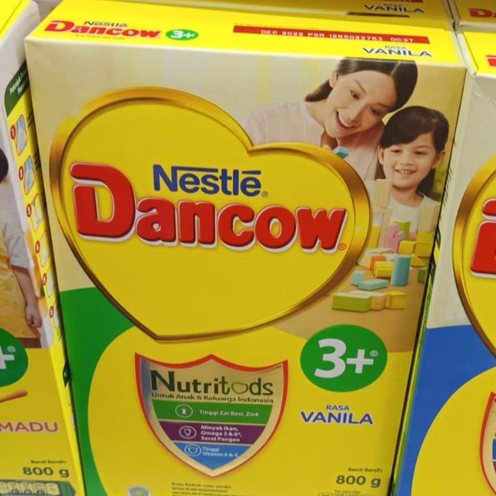 Susu Dancow 3+ 800gr Bubuk Formula Milk Vanila / Coklat /Madu