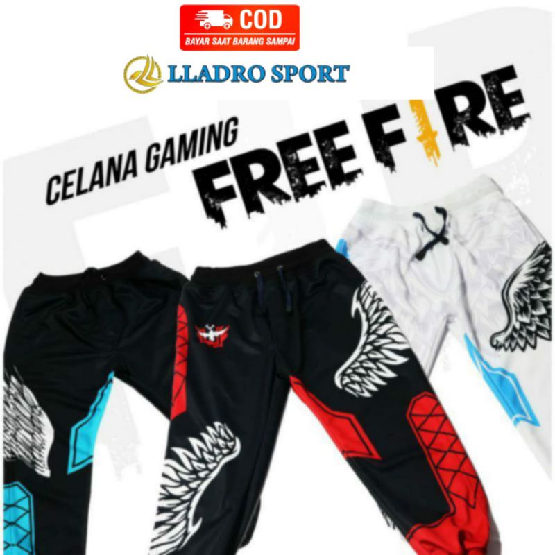 Celana Angel Joger Enjel Ff terbaru Gaming free fire BNL FF  anak dan dewasa