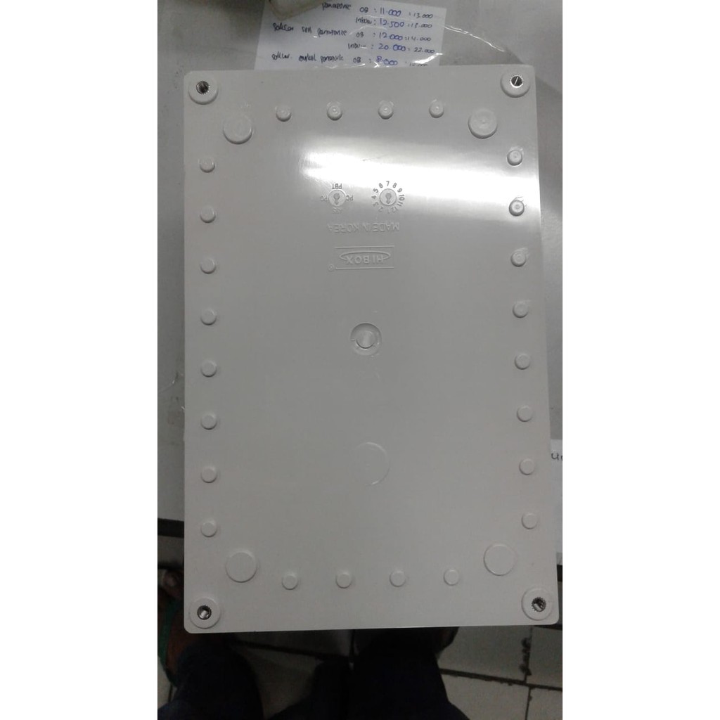 Junction Box 190x290x140mm Transparan / Duradus 19x29x14cm Waterproof / Duradus Waterproof Bening