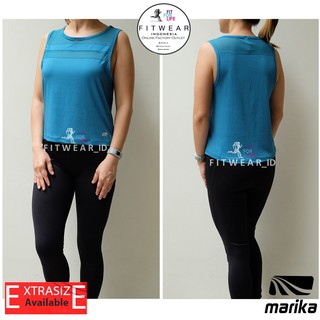 Tanktop Olahraga wanita Fitness Zumba Yoga Marika Flaunce Tanktop Olahraga wanita Fitness Zumba Yoga Marika Flaunce
