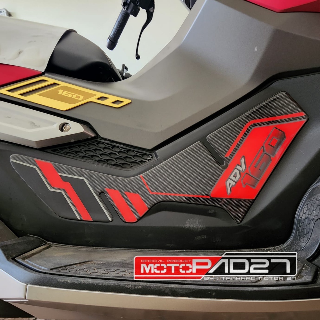 stiker sidepad honda ADV 160 resin premium