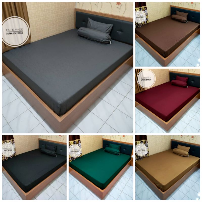 Sprei Homemade Embos 120 160 180 - Sprei Homemade Polos Murah