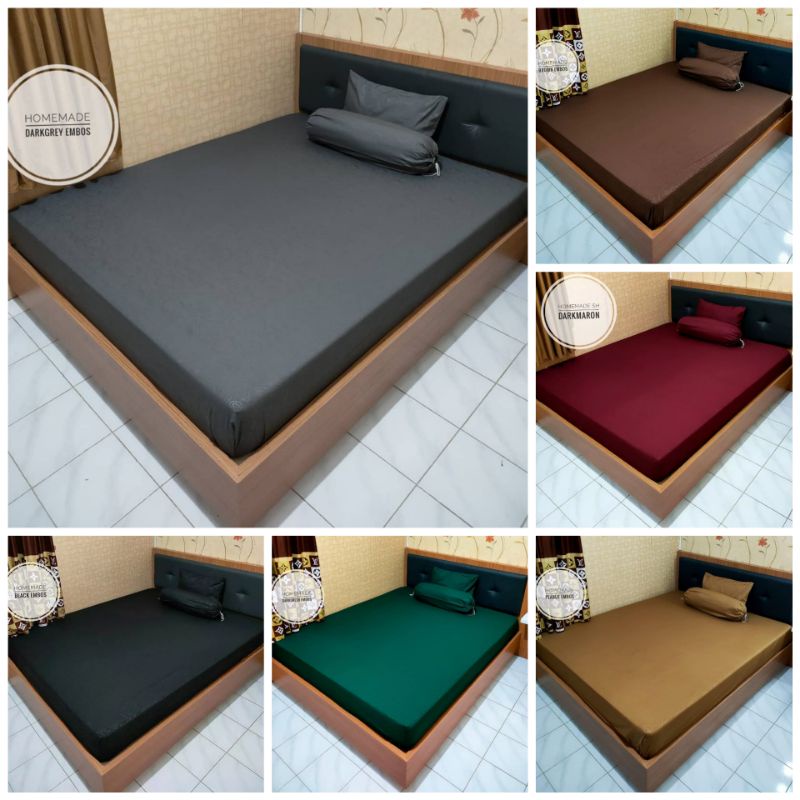 Sprei Homemade Embos Polos 120 160 180 - Sprei Homemade Polos Murah