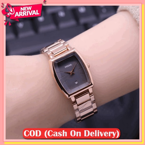 Jam Tangan Cewek Anti Air Guess Rantai Mini Stanlist Tgl Aktif 3Cm Smartwatch Elegan Bisa Cod Import