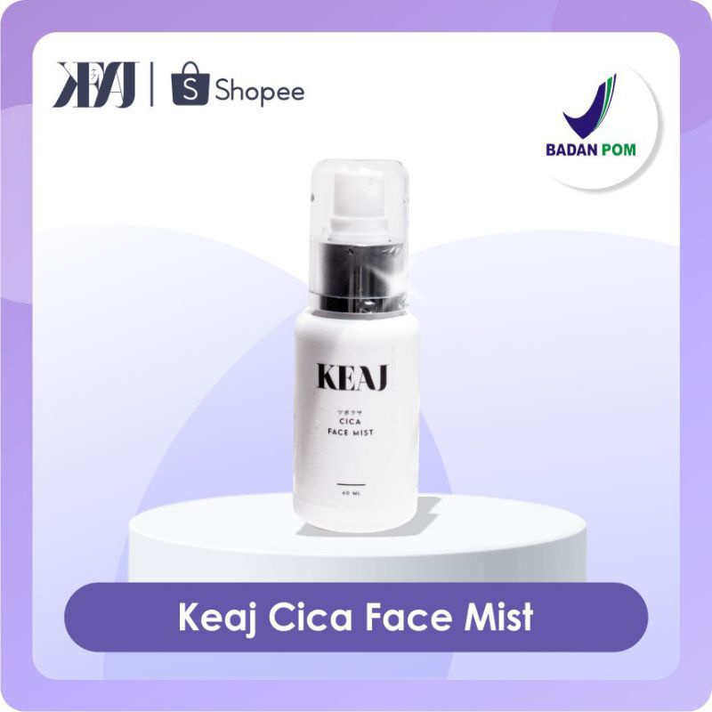 Keaj Beaute Face Mist Cica, Safron, Centella, Lemon Extract, Air Zamzam 60ml