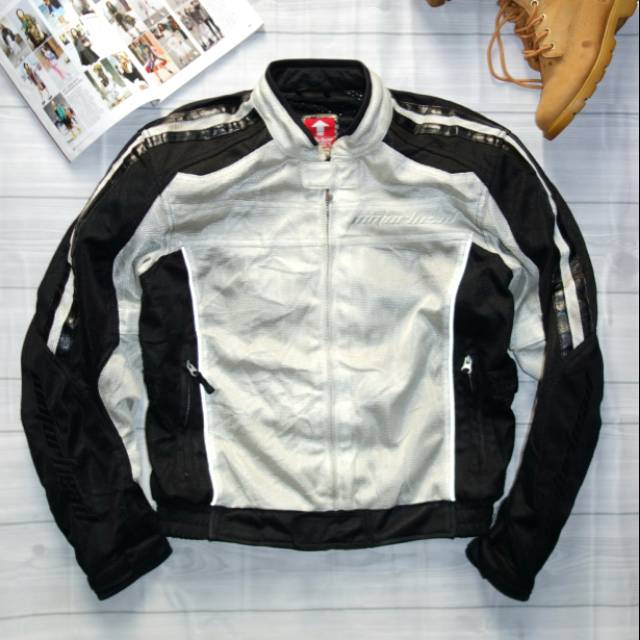 Motorhead Japan Riders Touring Sport Outdoor Safety Mesh Jacket Jaket Motor Original Second Preloved