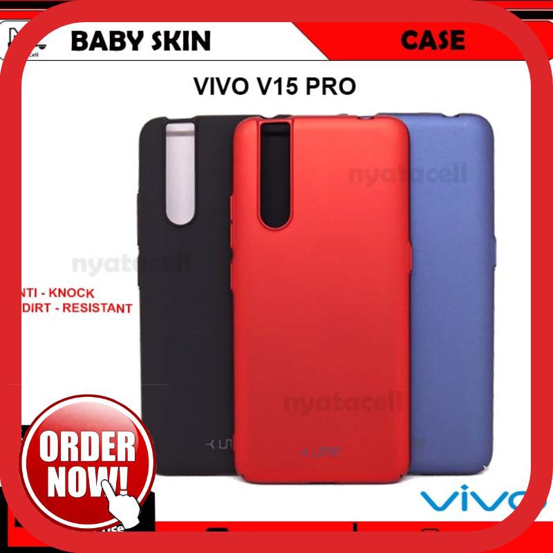 MURAH Case Vivo V15 Pro Hard Baby Skin - Soft Touch Dove Hardcase Gea -
